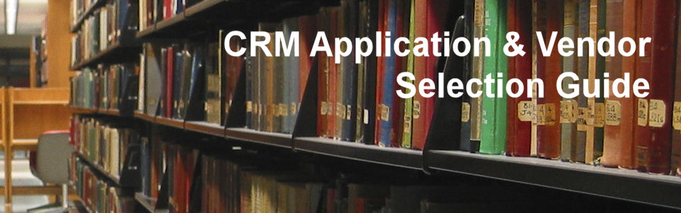 DWS Associates CRM Application & Vendor Selection Checklist