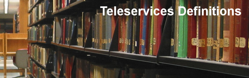 DWS Associates - Teleservices Definitions