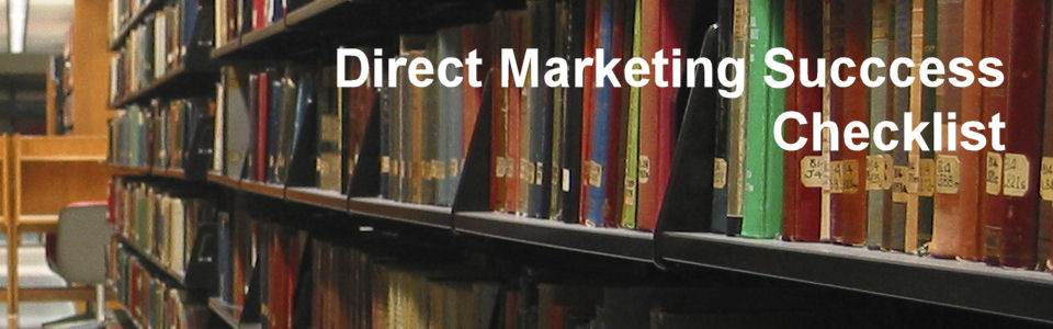 DWS Associates - Direct Marketing Success Checklist