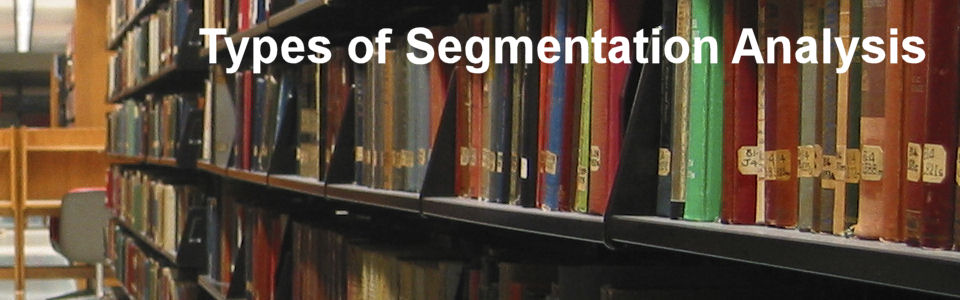 DWS Associates - Types of segmentation analysis
