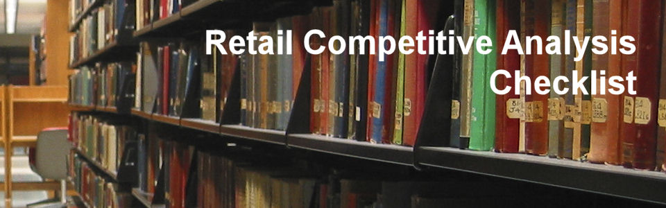 DWS Associates - Retail Competitive Analysis Checklist
