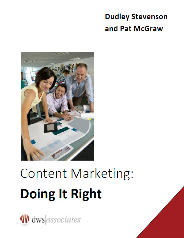 Content Marketing Doing It Right Cover