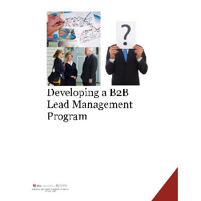 Developing a lead management program white paper